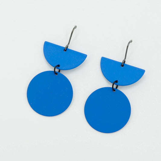 Euclid Collection - Yves Klein Blue Earrings