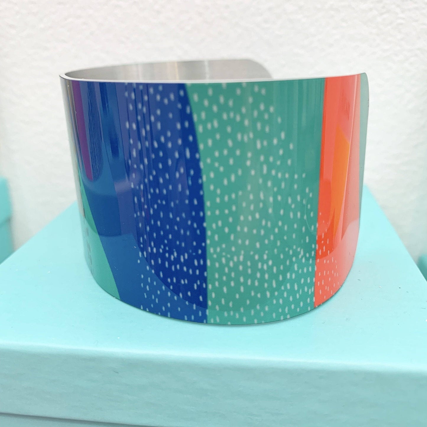 The Bauhaus 'Goes With Everything' Cuff Bracelet – Aluminum – Atelier Modernista