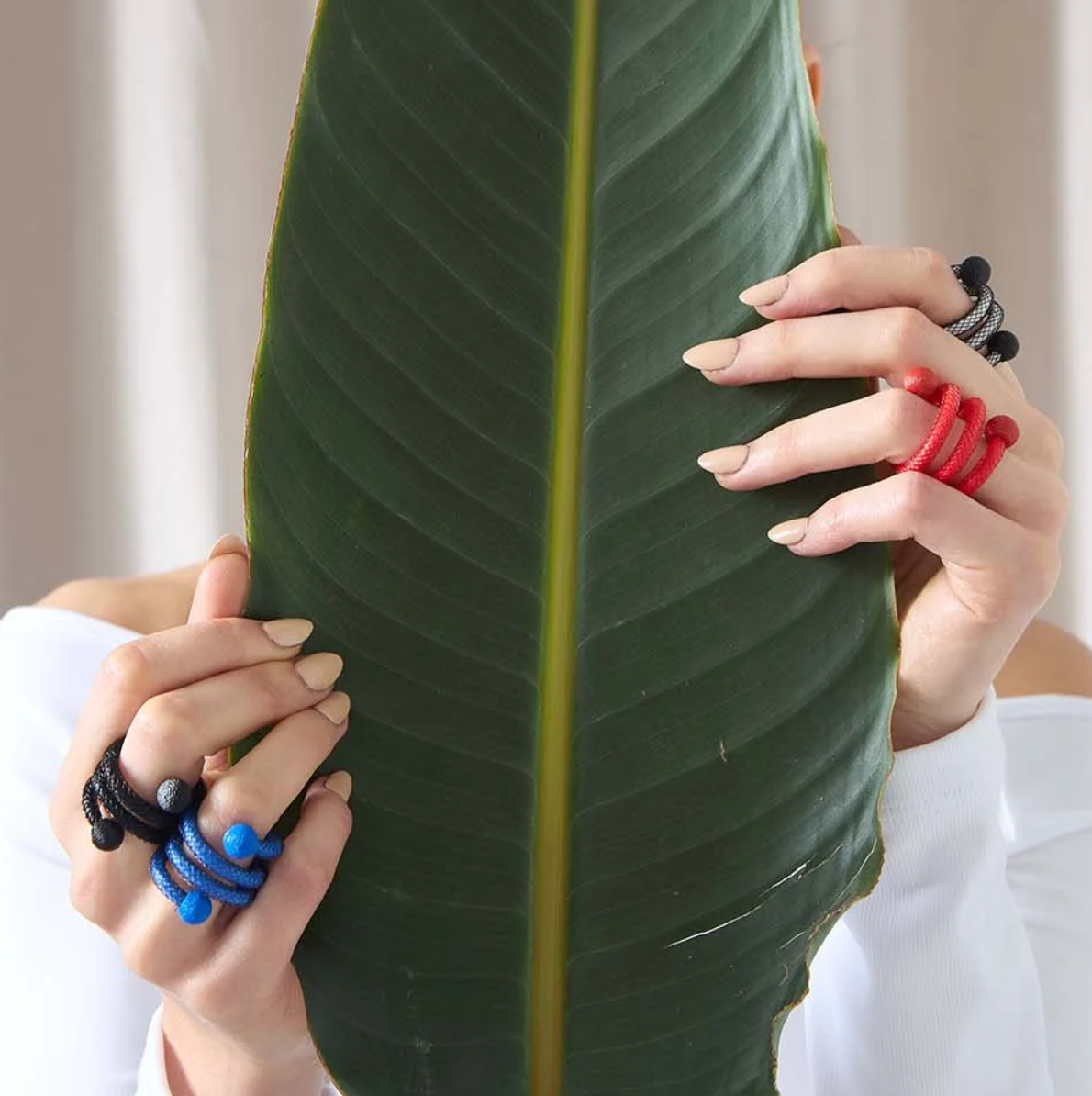 Iskin Life Spiral Ring - Red