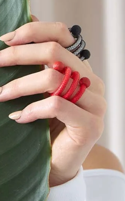 Modernist Art Rings