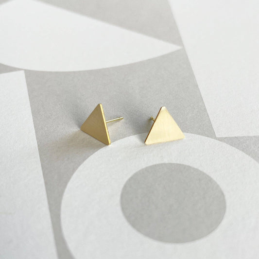 Euclid Collection - Triangle Earrings
