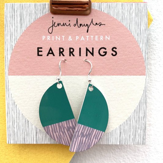 Forest Arc Drop Earrings