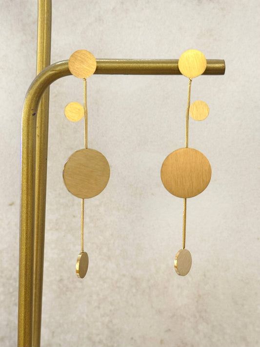 Bauhaus Manifesta Gold Bracelet – Gold Plated, Stainless Steel – Atelier Modernista