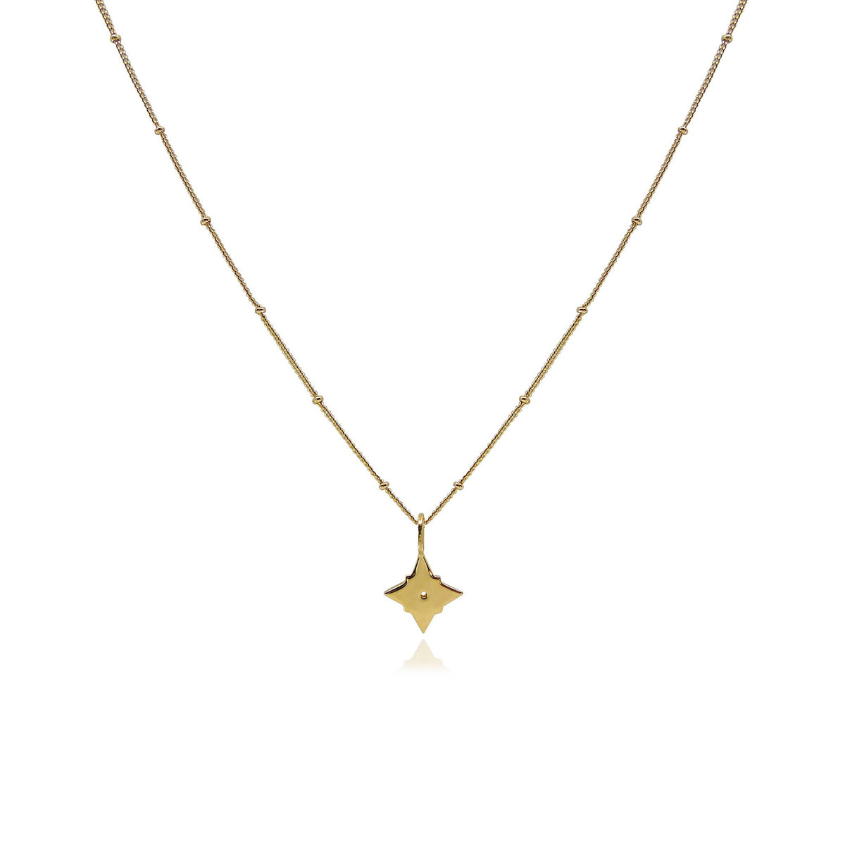 Starburst Necklace in 18K Gold Vermeil