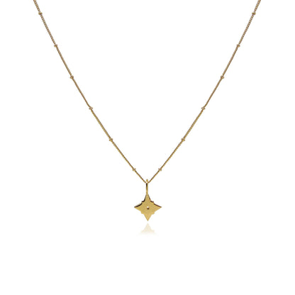 Starburst Necklace in 18K Gold Vermeil