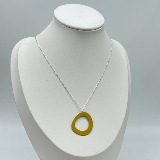 Gallery Collection - Asymmetric Wonder Necklace (Yellow)