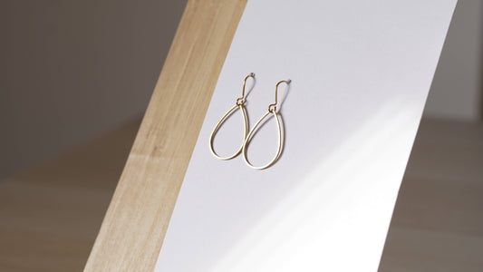 Delicate Raindrop Earrings