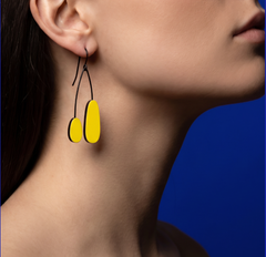 Yellow ORB Kidson Earrings