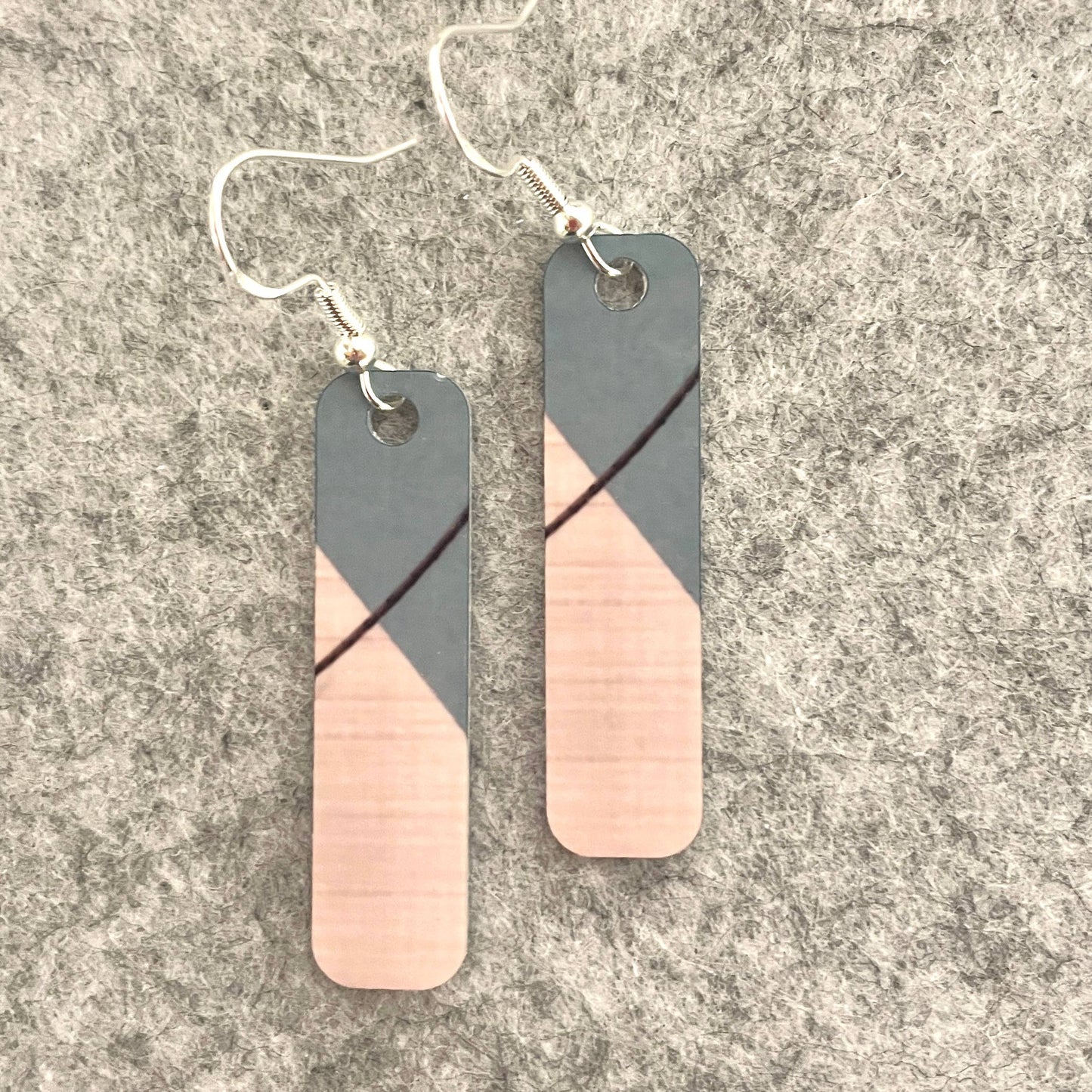 Glacier Long Earrings No.1