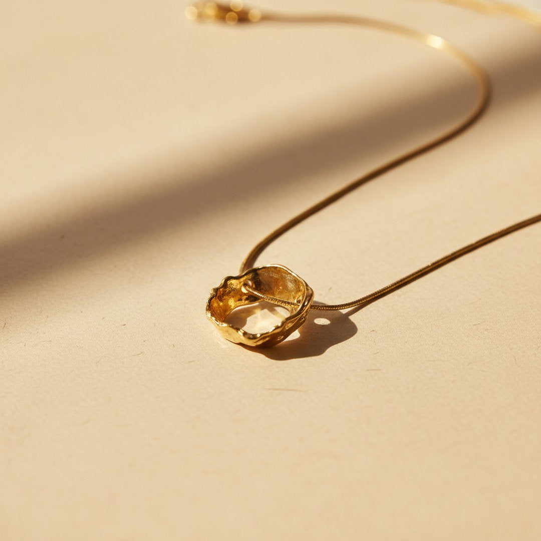 Éclat d'Or Necklace - 14K Gold Vermeil