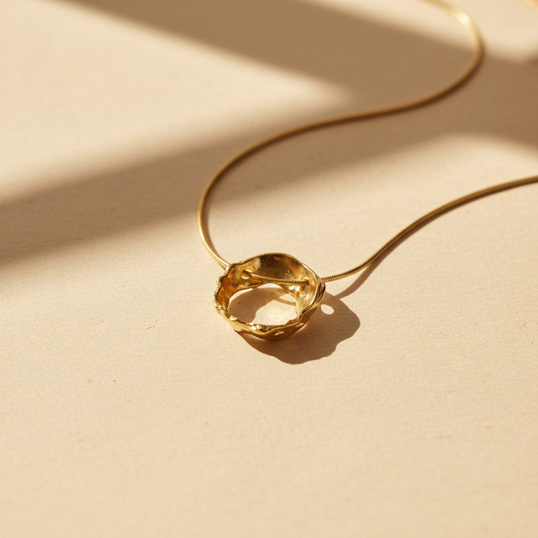 Éclat d'Or Necklace - 14K Gold Vermeil