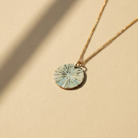The Portico  Necklace - Textured Enamel