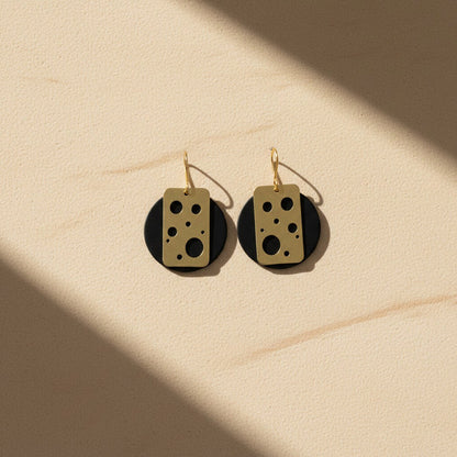 Geometrica Earrings (Black)