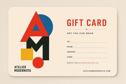 The Atelier Modernista Gift Card