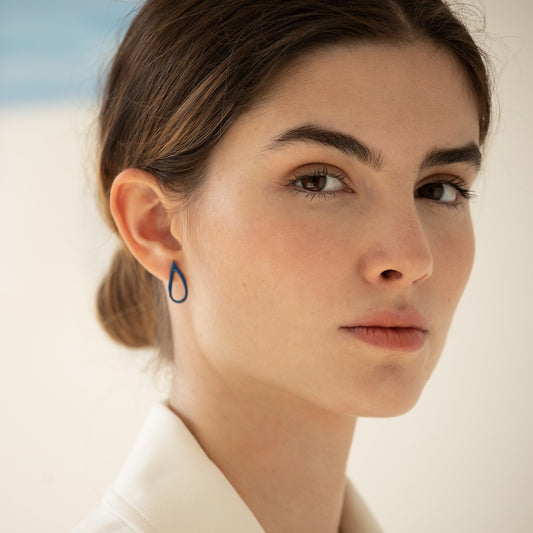Golden Earrings Miró Jewelry Drop