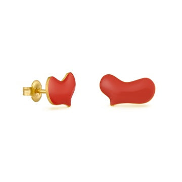 Arsenal-Red Miro Earrings