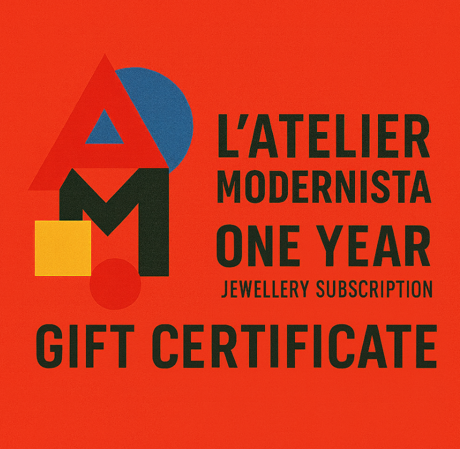 One Year Atelier Jewellery Subscription Gift Certificate