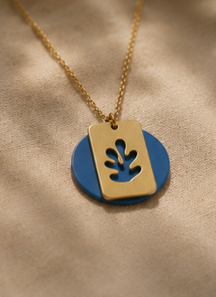 Matisse Necklace in Cobalt
