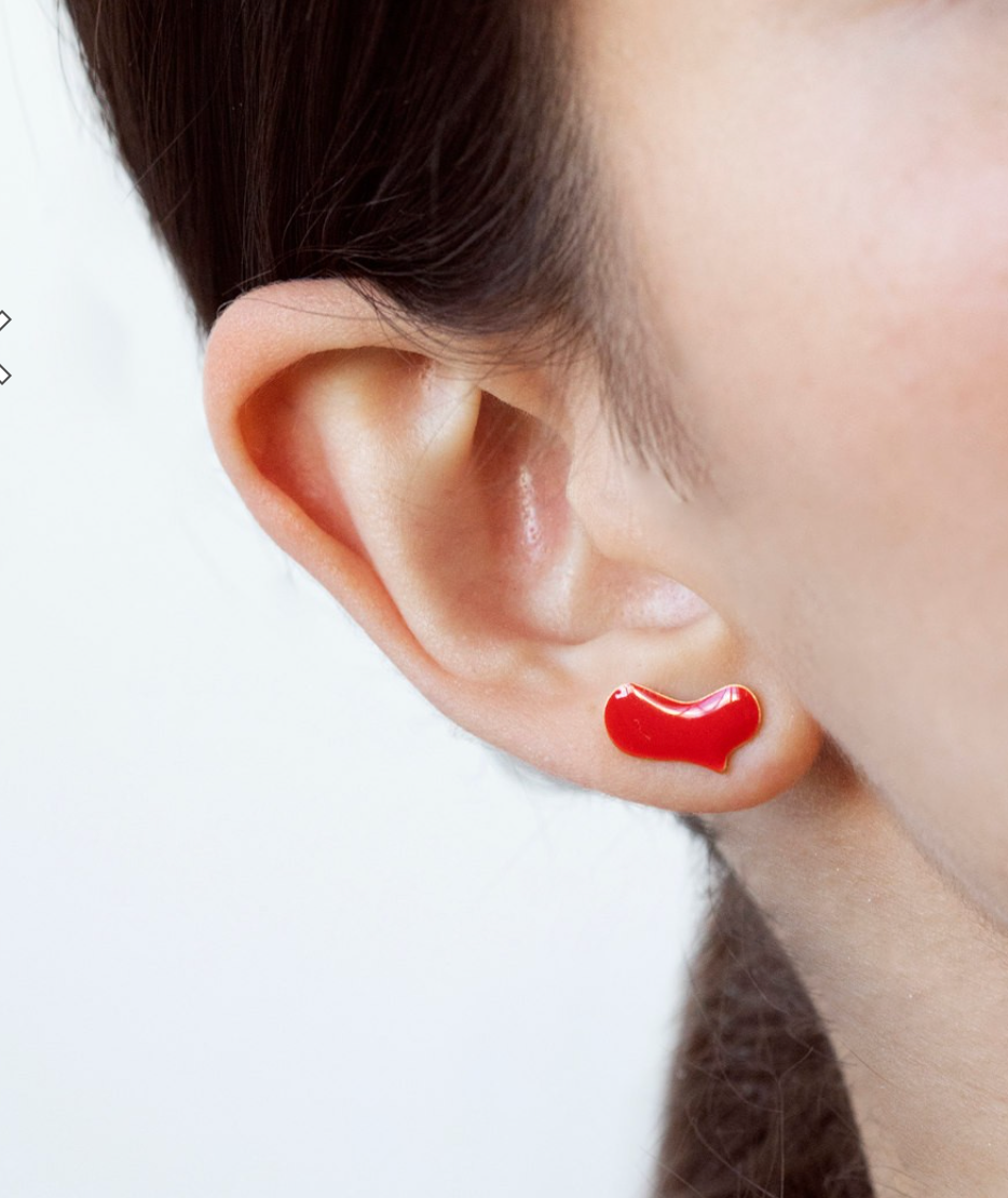Arsenal-Red Miro Earrings