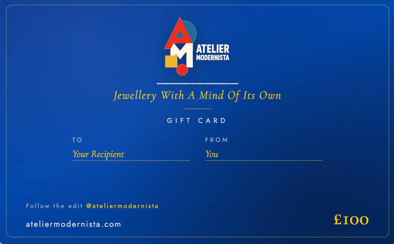 The Atelier Modernista Gift Card