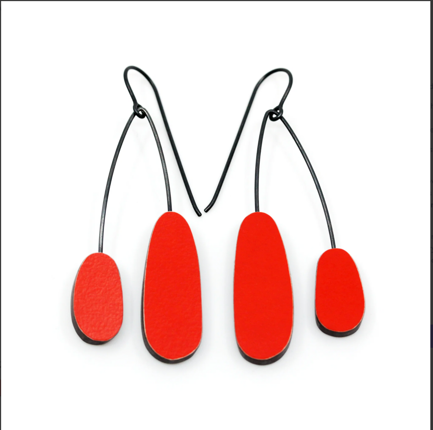 Red ORB Kidson Earrings
