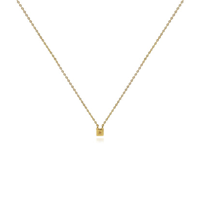 Petite Star Necklace in Gold Vermeil