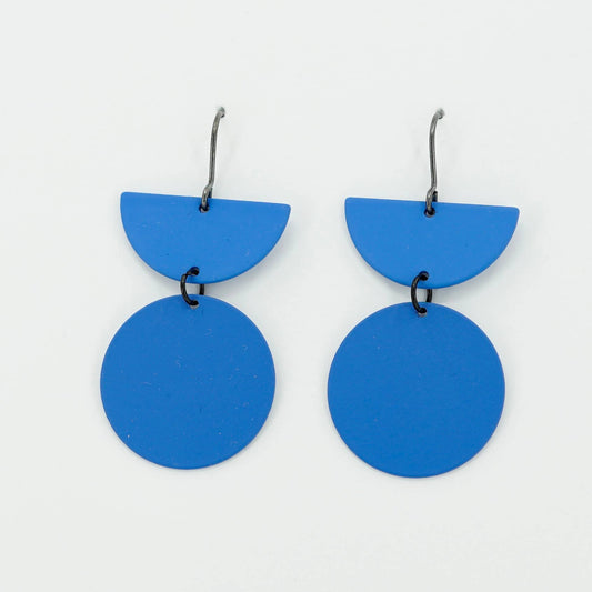 Euclid Collection - Yves Klein Blue Earrings