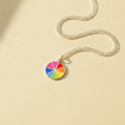 Euclid Colour Wheel Necklace