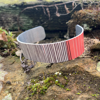 Peony Narrow Cuff Bracelet