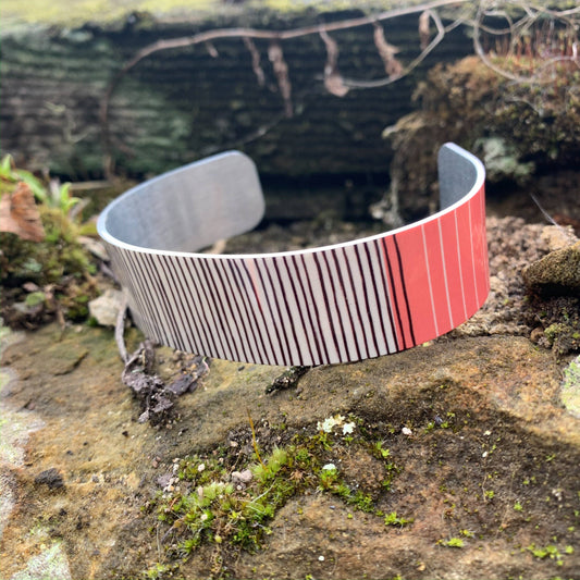 Peony Narrow Cuff Bracelet