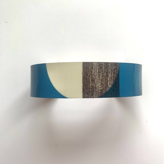 Balance Narrow Cuff Bracelet - Teal Band