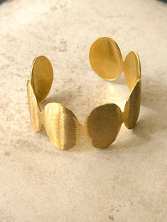 Bauhaus Manifesta Gold Bracelet – Gold Plated, Stainless Steel – Atelier Modernista