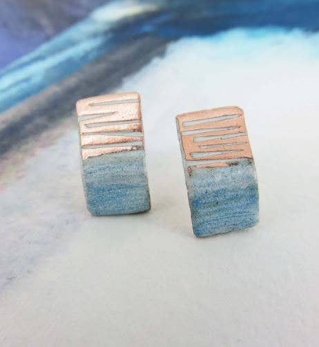 A Study in Copper - Petite Earrings