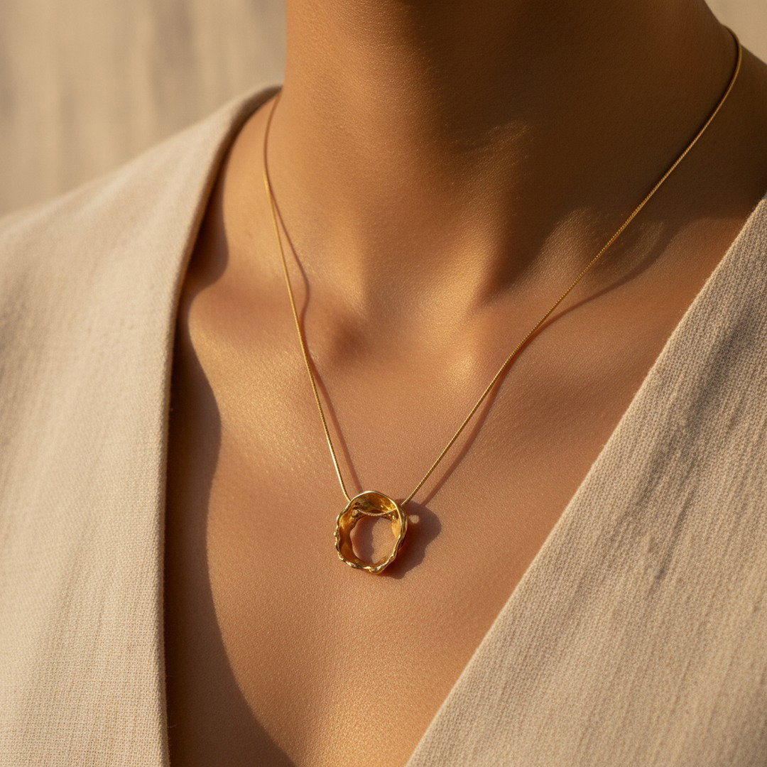 Éclat d'Or Necklace - 14K Gold Vermeil